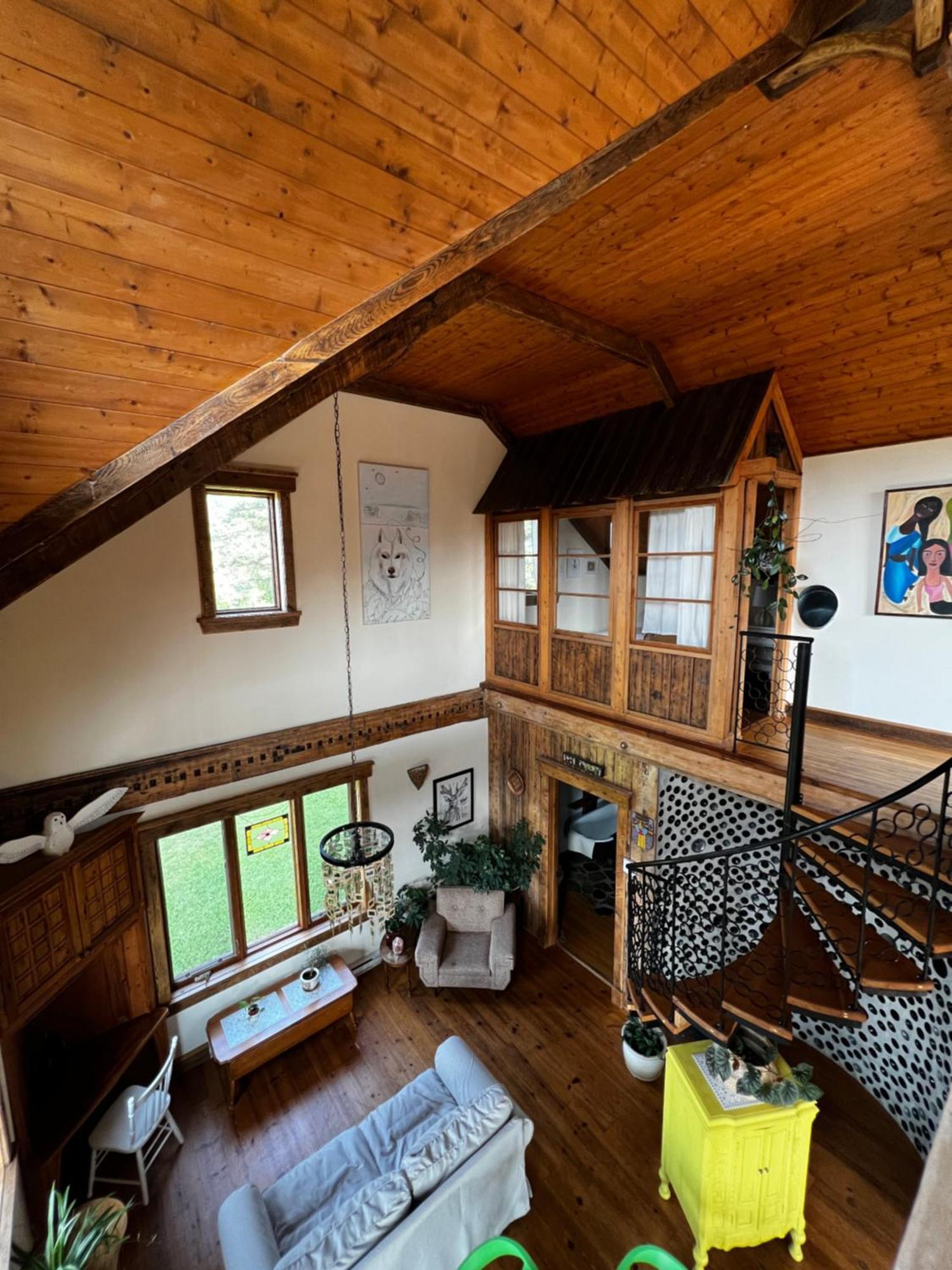 Chalet Epicea Sainte Anne-des-Chênes Exterior foto